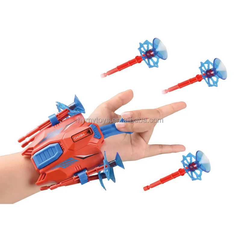 Tiktok Hot Selling Spider Web Shooters The Launcher Glove Toy Shooter Boys Game Toys Super Hero Avenger- Cosplay Kids
