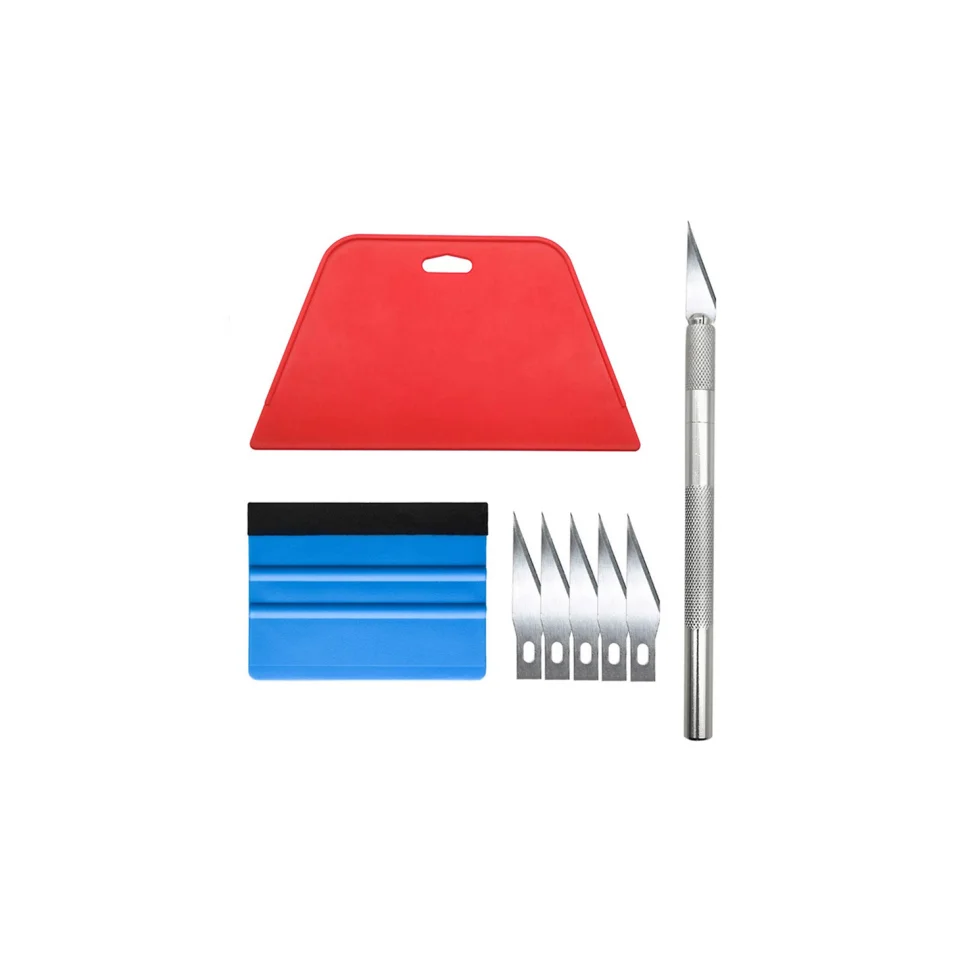 Wallpaper Smoothing Tool Kit for Contact Paper Peel and Stick Wallpaper Car Wrap Vinyl Window Tint Glass Film