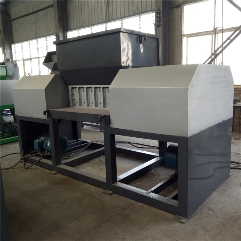 Scrap Steel Shredder Double Shaft Shredder Double shaft shredder machine for Tire rubber plastic wood metal steel scrap