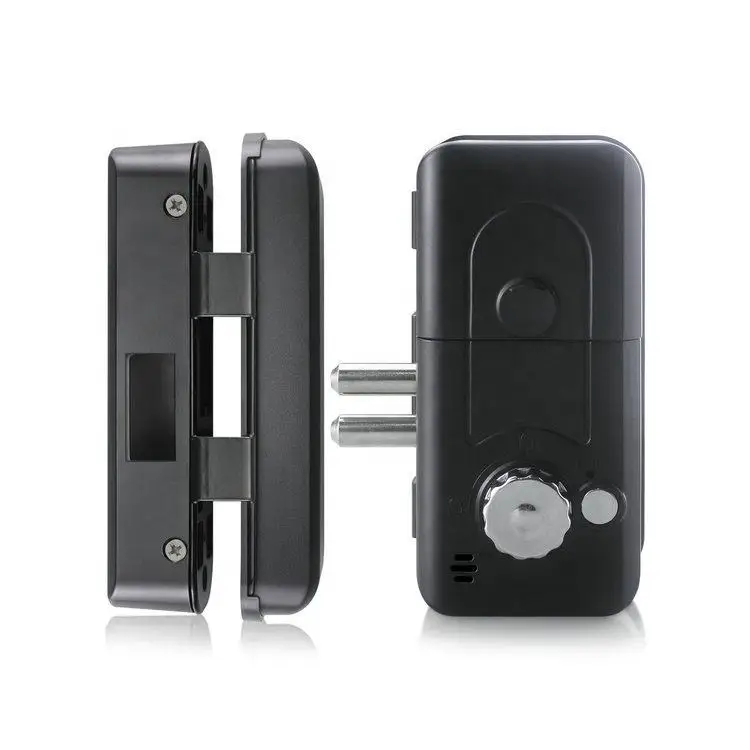BBDHOME Mobilephone APP Control remote Fingerprint Unlock Graffiti Smart Glass Door Lock