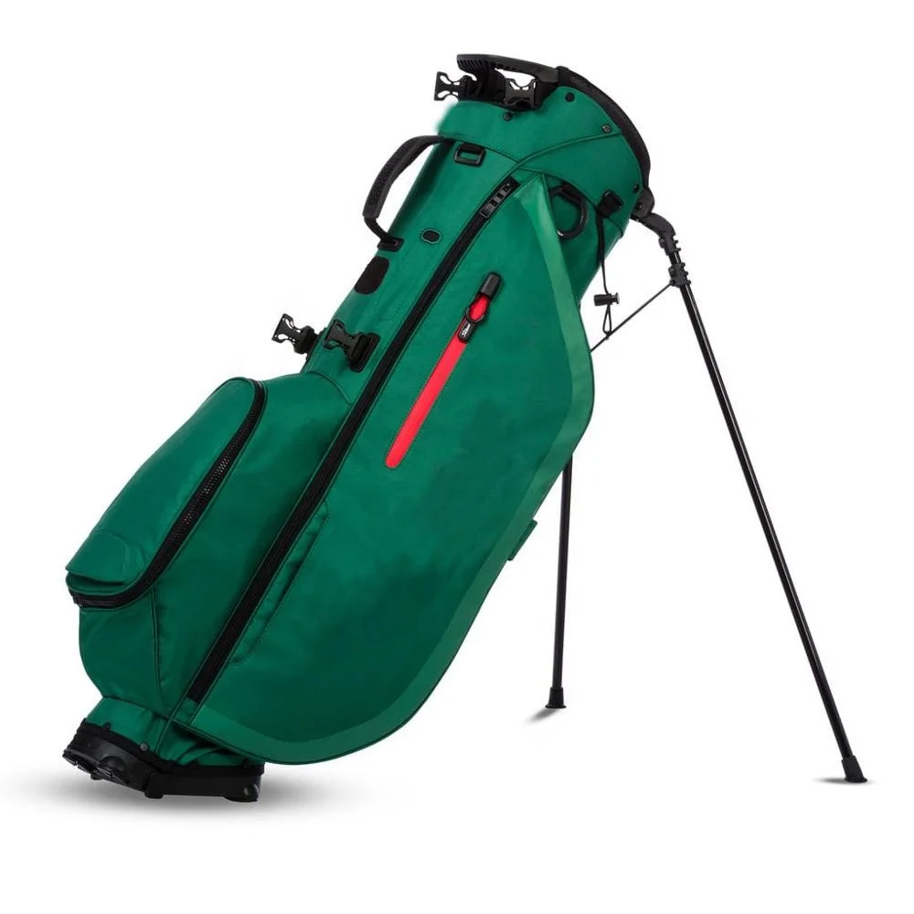 wholesale Customized professional Polyester Waterproof golf bags Durable Stand Leg Light Weight polyester Golf Stand Bag