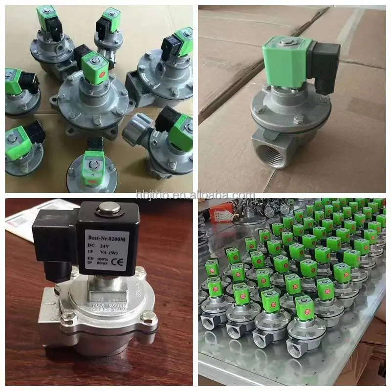 DMF Bag Filter Dust Collector Electromagnetic Diaphragm Air Pushing  Pulse valve Jet Solenoid Valve