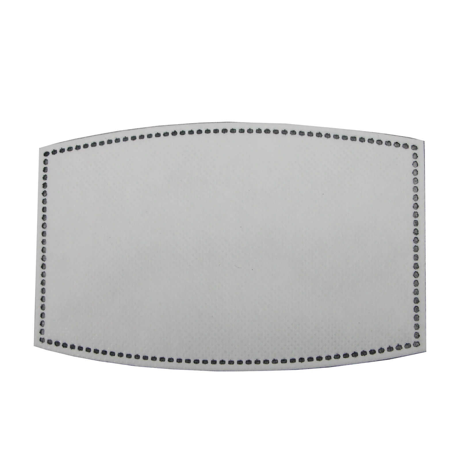 Disposable filter sheet anti-haze dustproof 5 layer activated carbon filter PM2.5 mask filter outdoor protection can be replaced