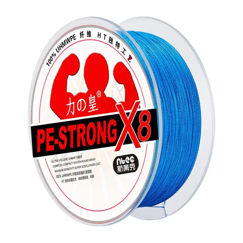 PE8 woven fishing line, carp fishing line can be customized in length