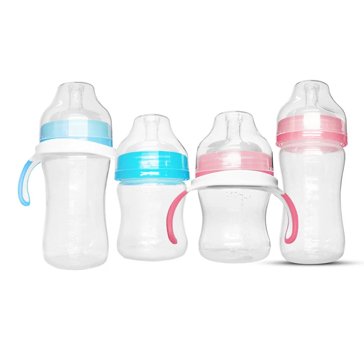 Wholesale pp baby bottle products better imitates breast baby feeding bottles with handle