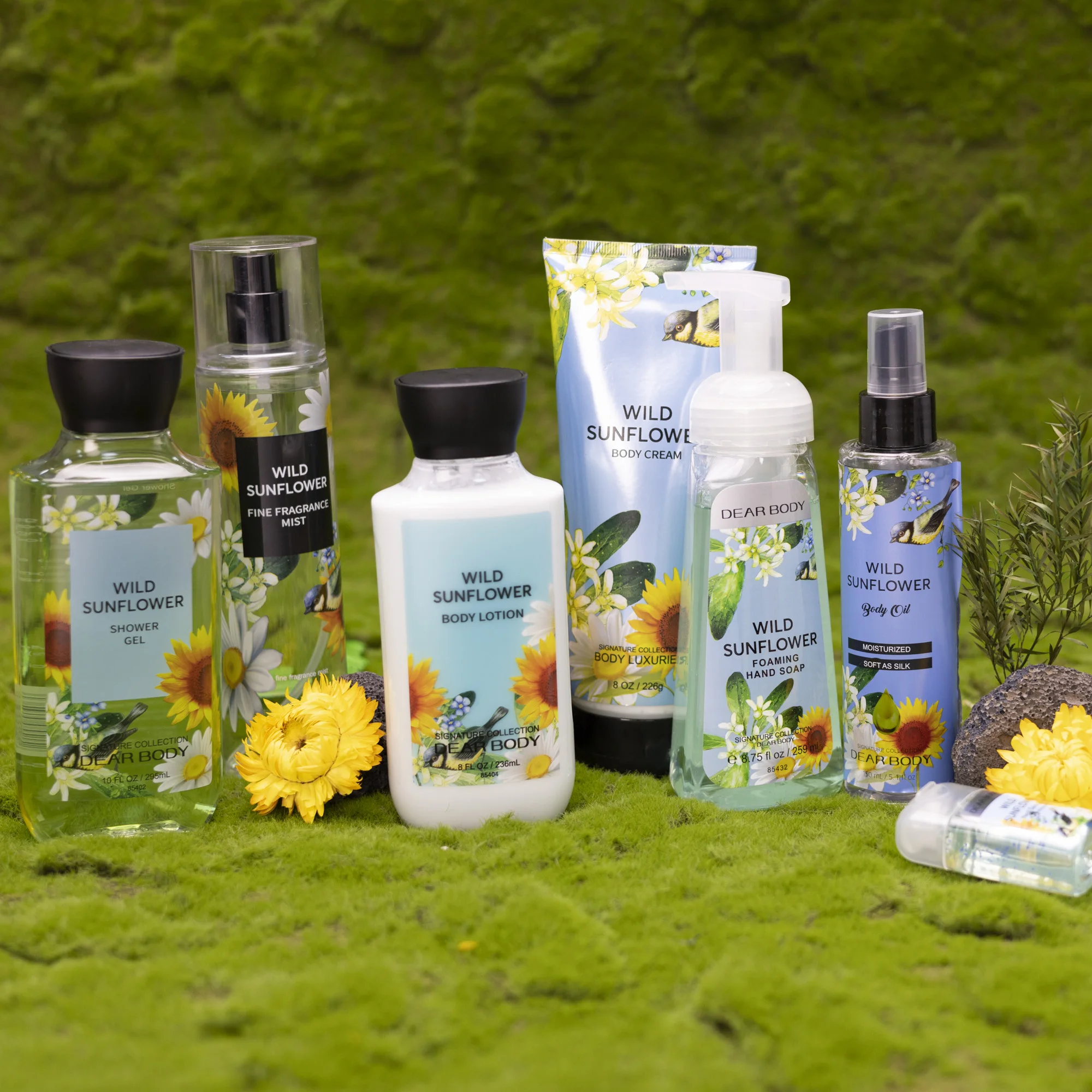 Best quality skin care set body lotion nourishing skin body lotion cream butter shower gel