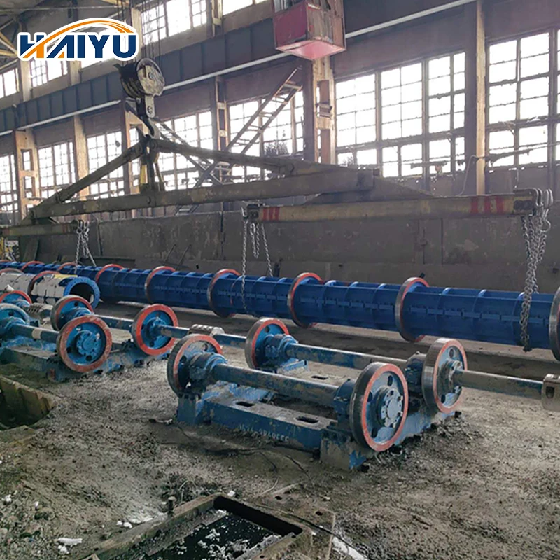 New Concrete Electric Pole Making Machine Cement Pole Mold Electrical Pole Machine Pipe Pile Equipment