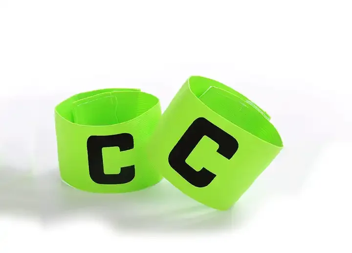 Custom Flexible Football Soccer Captain Armband for Adult and Youth C Standard Captain Arm Band Soccer