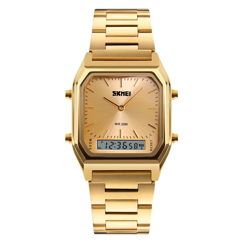 Hot selling SKMEI 1220 fashion men retro analog digital watch
