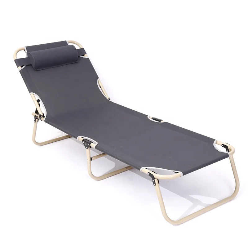  Wholesale Portable Metal Foldable Office Camp Camping Outdoor Bed Military Cot Beds Folding Beach Sun Loungers