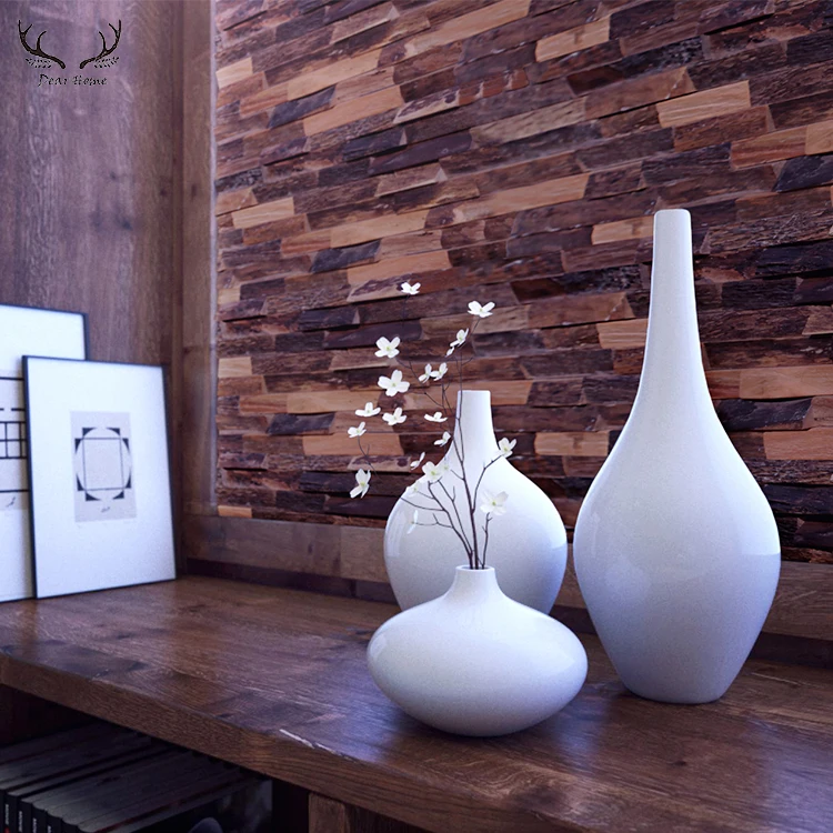 Textured 3d wood wall panels decoration wall panel other boards