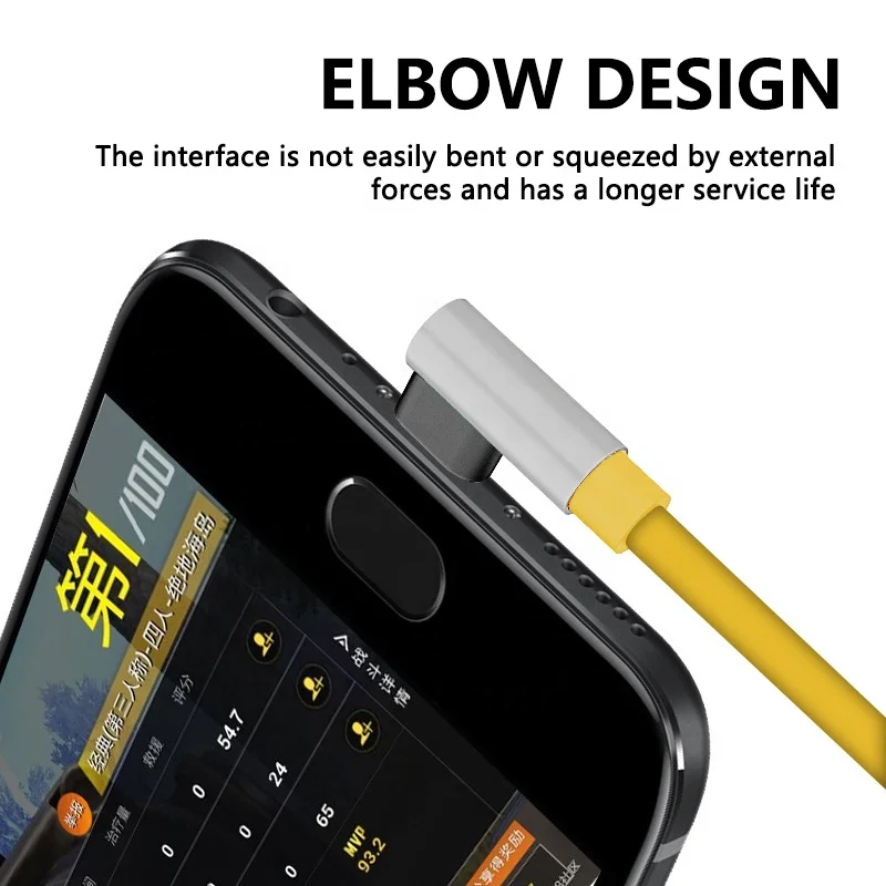 120W 90 Degree USB Type C Fast Charging Cable For Xiaomi Mi 12 Poco F4 GT X4 Pro 5G Blackshark 5Pro Redmi K50 Type-C Data Cord