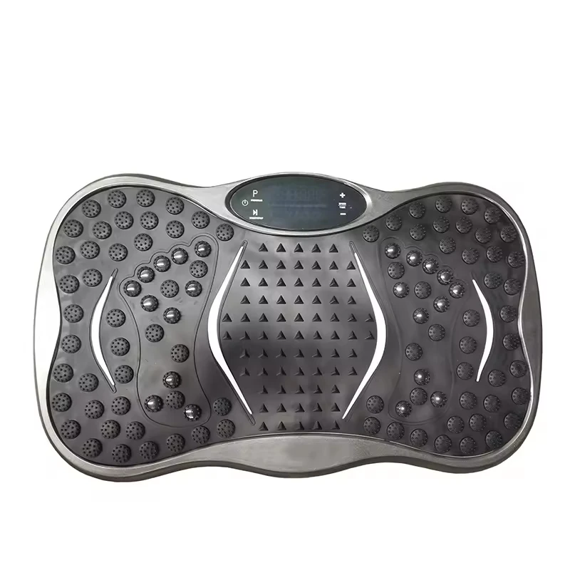 Whole body plate machine massage vibration platform exercises burning fat one two fit