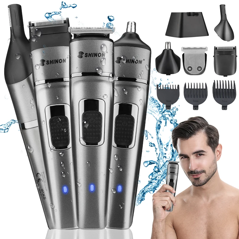 4D SH-2769 4 IN 1 Electric Hair Clipper Barber Razor Shaver Electric Trimmers for Hair Body Rechargeable Hair Trimmer