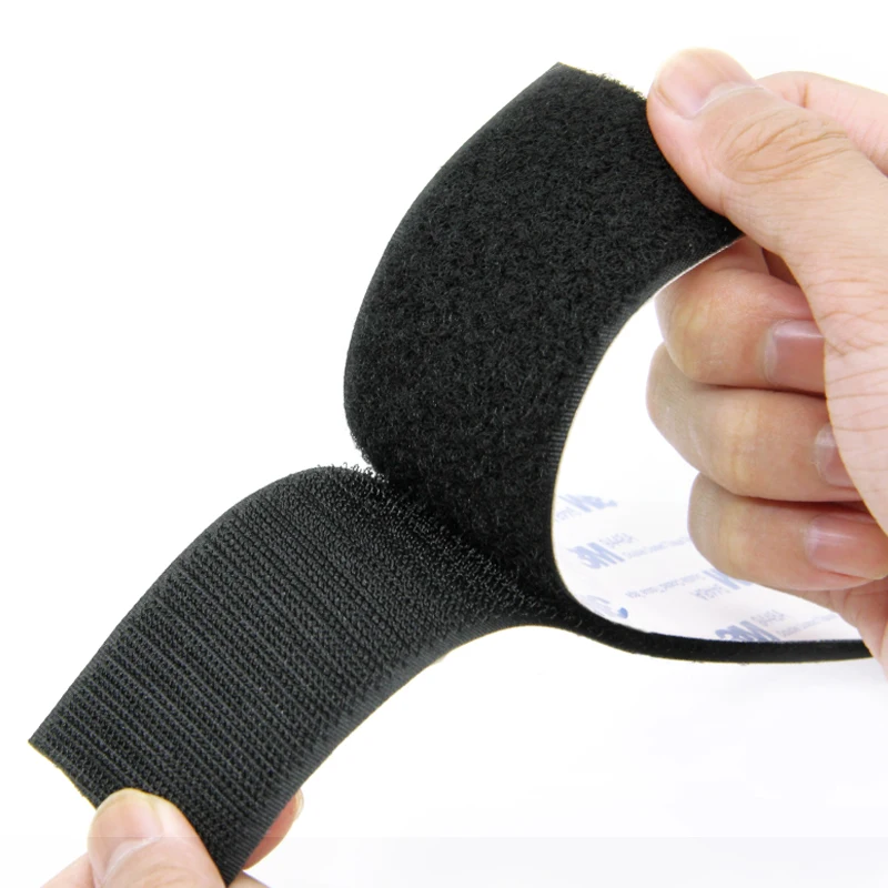 Double Sided Nylon Velcroes OEM High Quality 25mm*8m Custom Walker Tape Hook and Loop Tape Fabric Adhesive Tape Custom Color