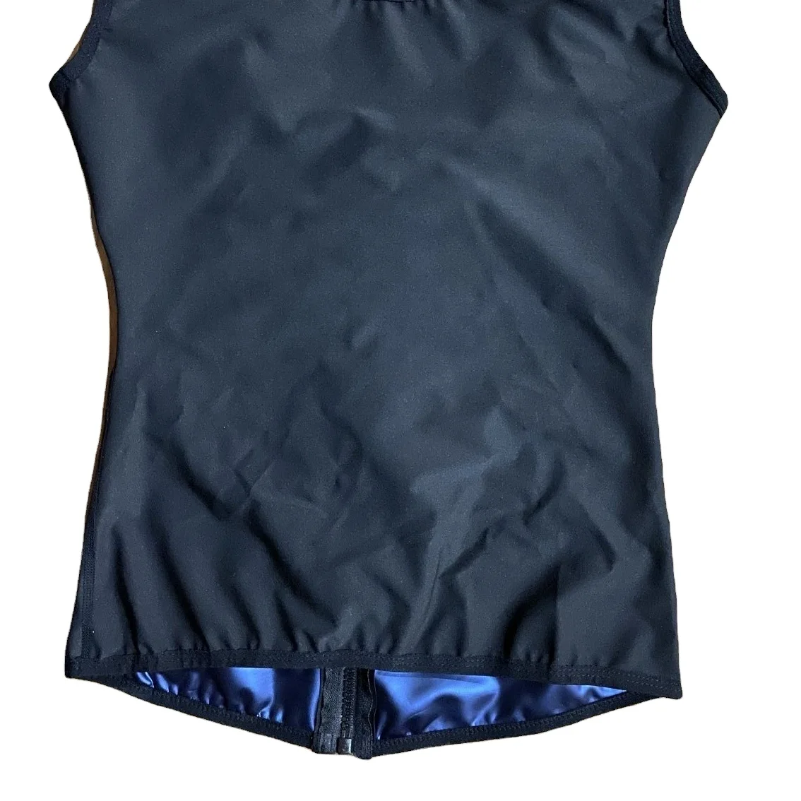 Polymer Body Shaper Sauna Vest Waist Trainer Weight Loss Shapewear Belly  Zipper Heat Slimming Vest for Men Women Adult