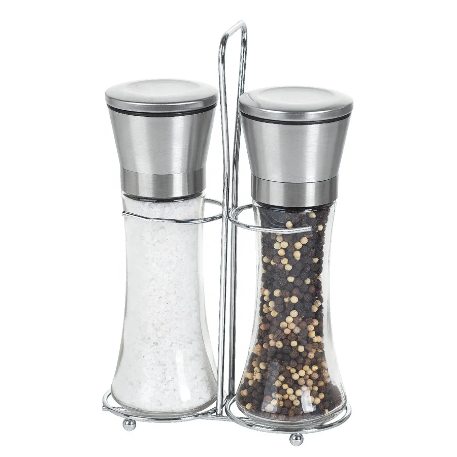 Salt And Pepper Bottle With Grinder