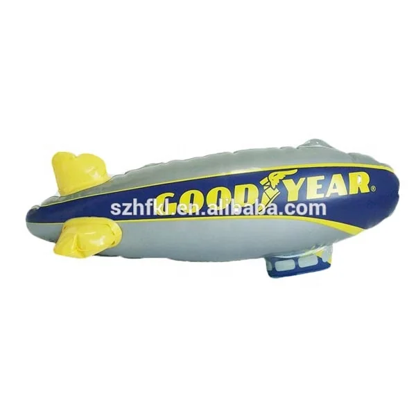 Vivid Color Inflatable Blimp Airplane Toy for