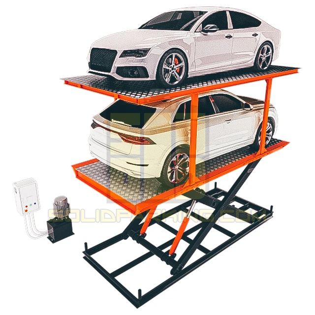 Hydraulic Scissor Car Lift Movable Scissor Car Lift Platform