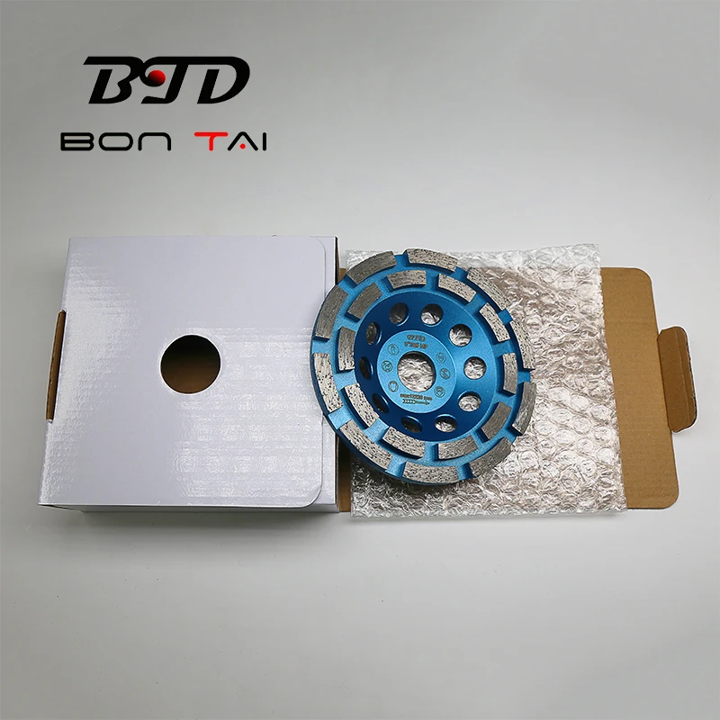 5 Inch Very Aggressive Arrow Segments Concrete Diamond Tools Diamond Cup Grinding Wheel