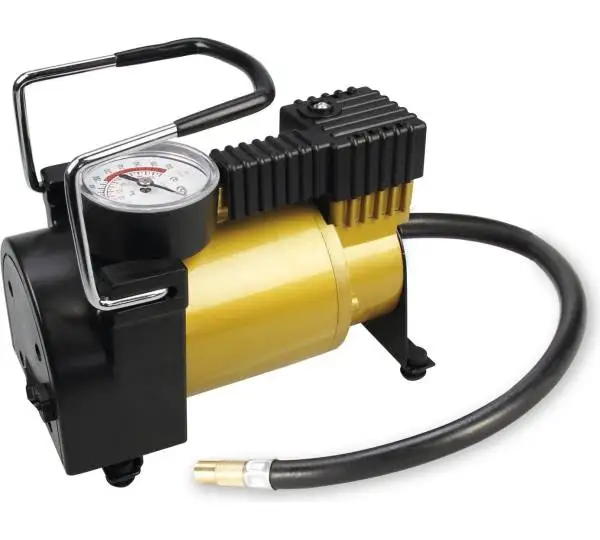 2023 Single Cylinder DC 12v Mini Air Compressors Electric Car Air Pump Portable Tire Inflator with Pressure Gauge Air Inflator