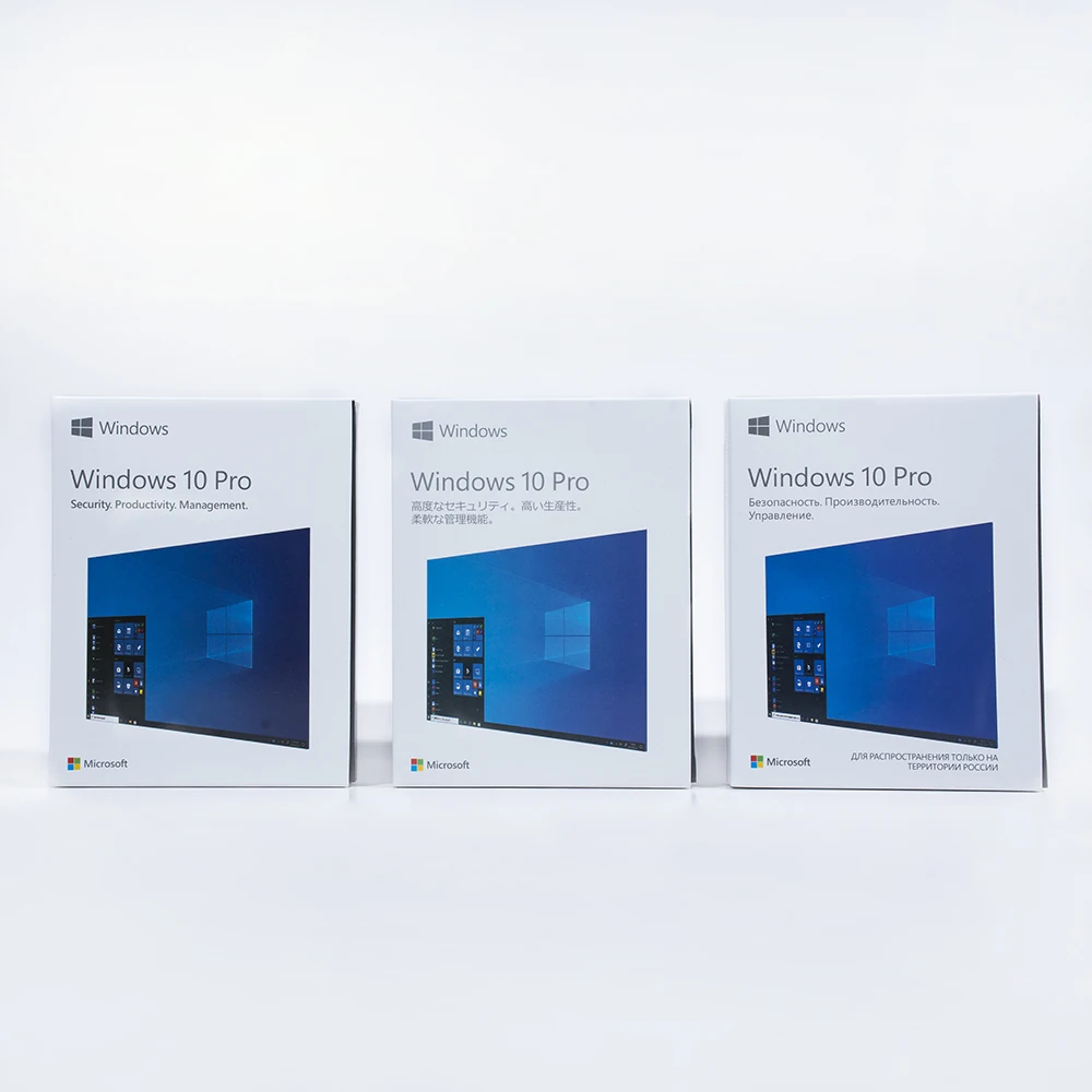 Windows 10 Professinal online activated win 10 pro USB 3.0 Korean Language full package