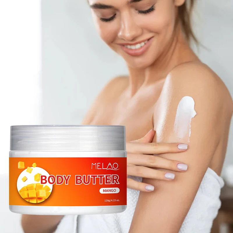 Private Label Whitening Whipped Shea Natural Body Butter For Men Organic Body Butter For Women