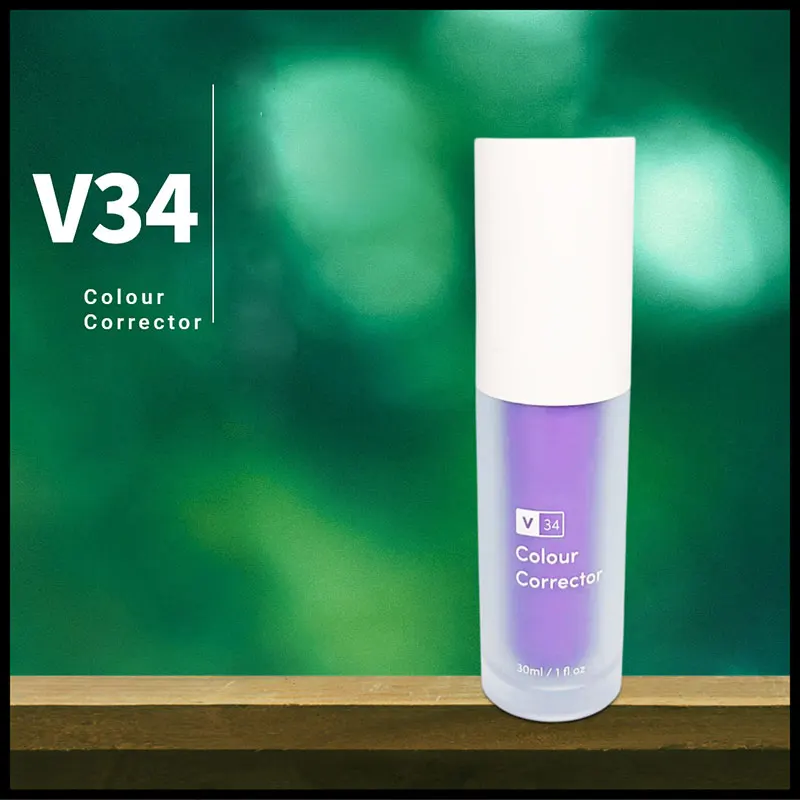 New Arrive Custom Logo 30ml Liquid Toothpaste V34 purple Colour Teeth Whitening Toothpaste