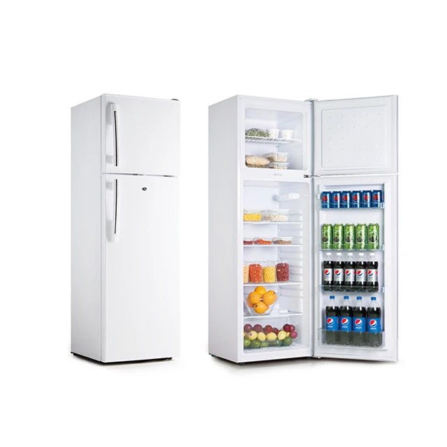 275L domestic  top mounted defrost double door refrigerator small fridge