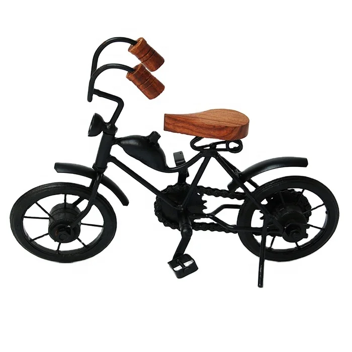 Wrought iron wire art bicycle for decoration and Gifting  iron table decorative Bicycle toy For sale