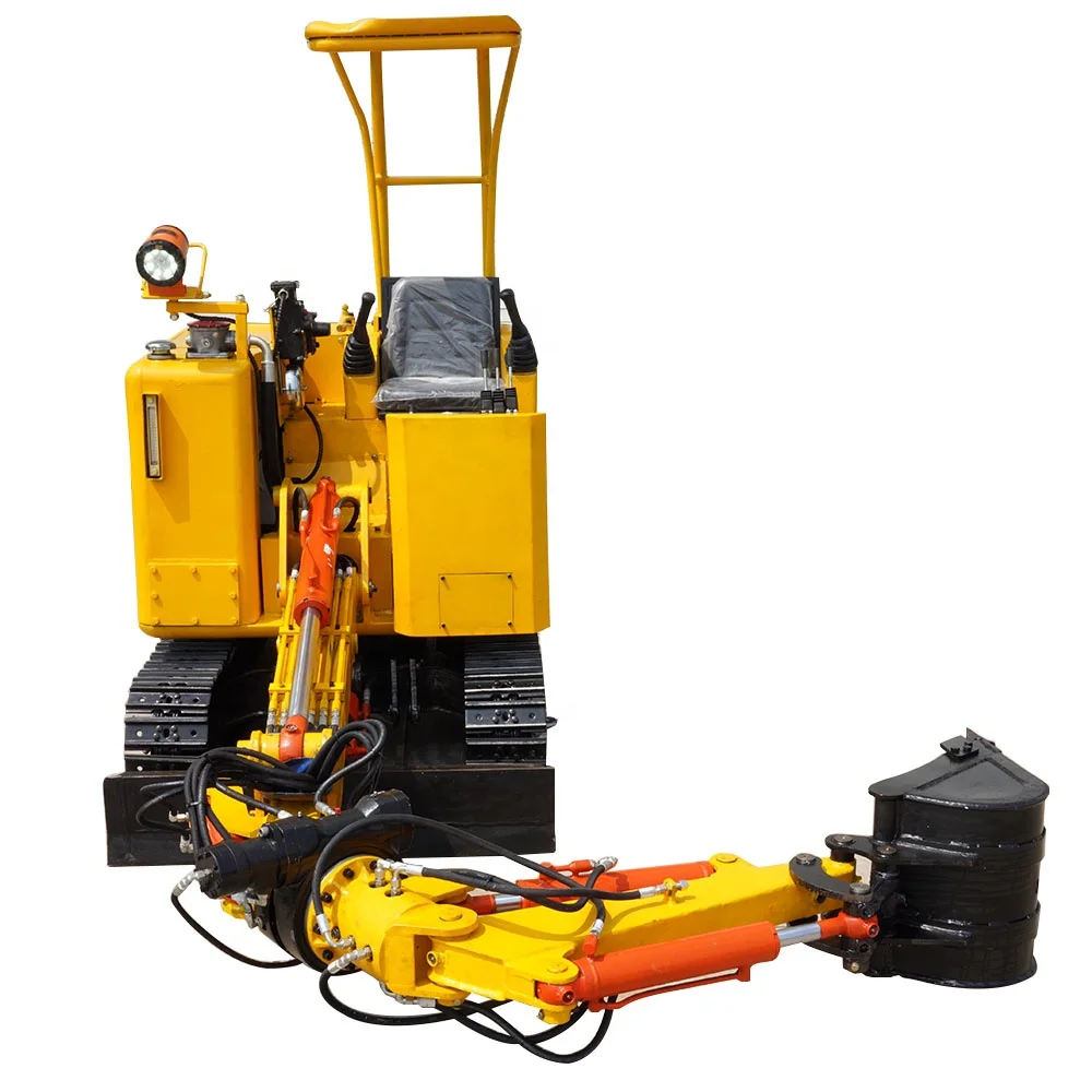 360degree Rotatable MWD Type Hydraulic Excavator For Coal Mine 1 Ton Mini Excavator Machine
