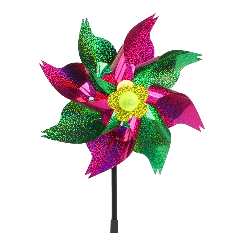 Good Quality Customization Plastic Wind Spinners Windmill Kid Toys Pinwheel
