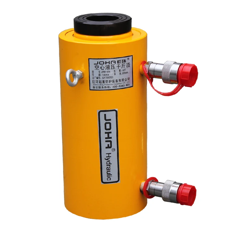 JOBA with ISO9001/CE certificate Double acting rch-603 hollow plunger hole cylinder hydraulic jack