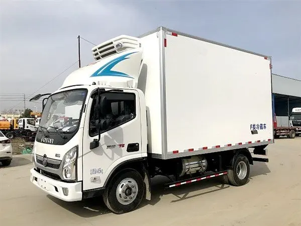 Маленький мобильный морозильник Guoli Dongfeng Tianjin KR холодильник грузовик фургон для мороженого