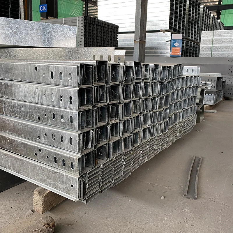 Cable Ladder Price Manufacturer Khzp-300 6m White  Hold Down Clamp Galvanized