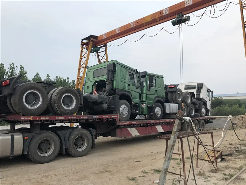 6X4 Mercedes Sinotruk Sale Trucks Howo China For Hot Secondhand Gearbox Used Tractor Truck