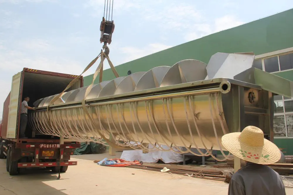 chicken by-product feet gizzards heart Spin chiller slaughtering abattoir chicken poultry equipment