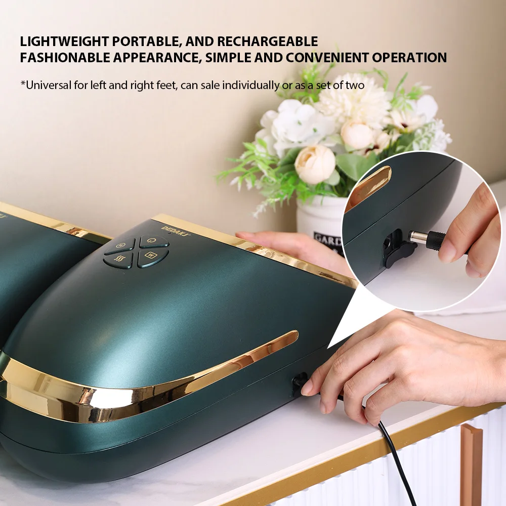 Reflexology Chinese Foot Massage Slipper Shoes Air Pressure Foot Roller Massager Machine For Elderly