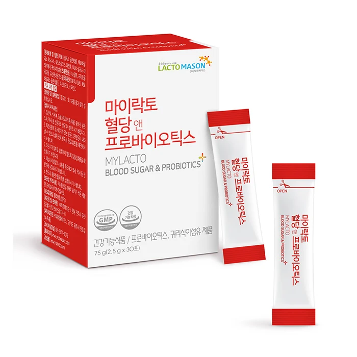 Blood sugar control sachet probiotic powder korean supplement