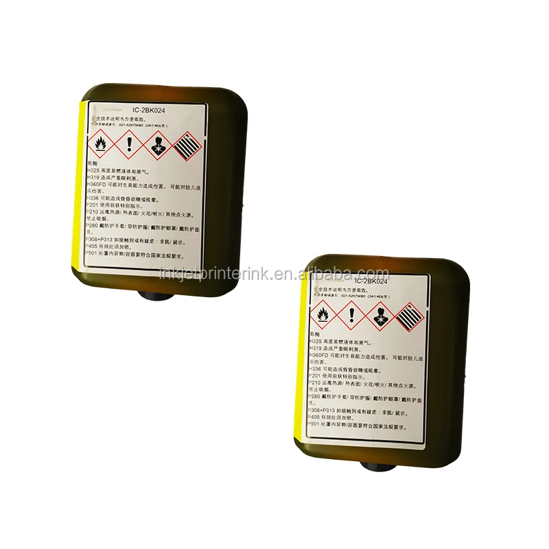 black ink  inkjet ink IC-2BK024  for Domino inkjet printer