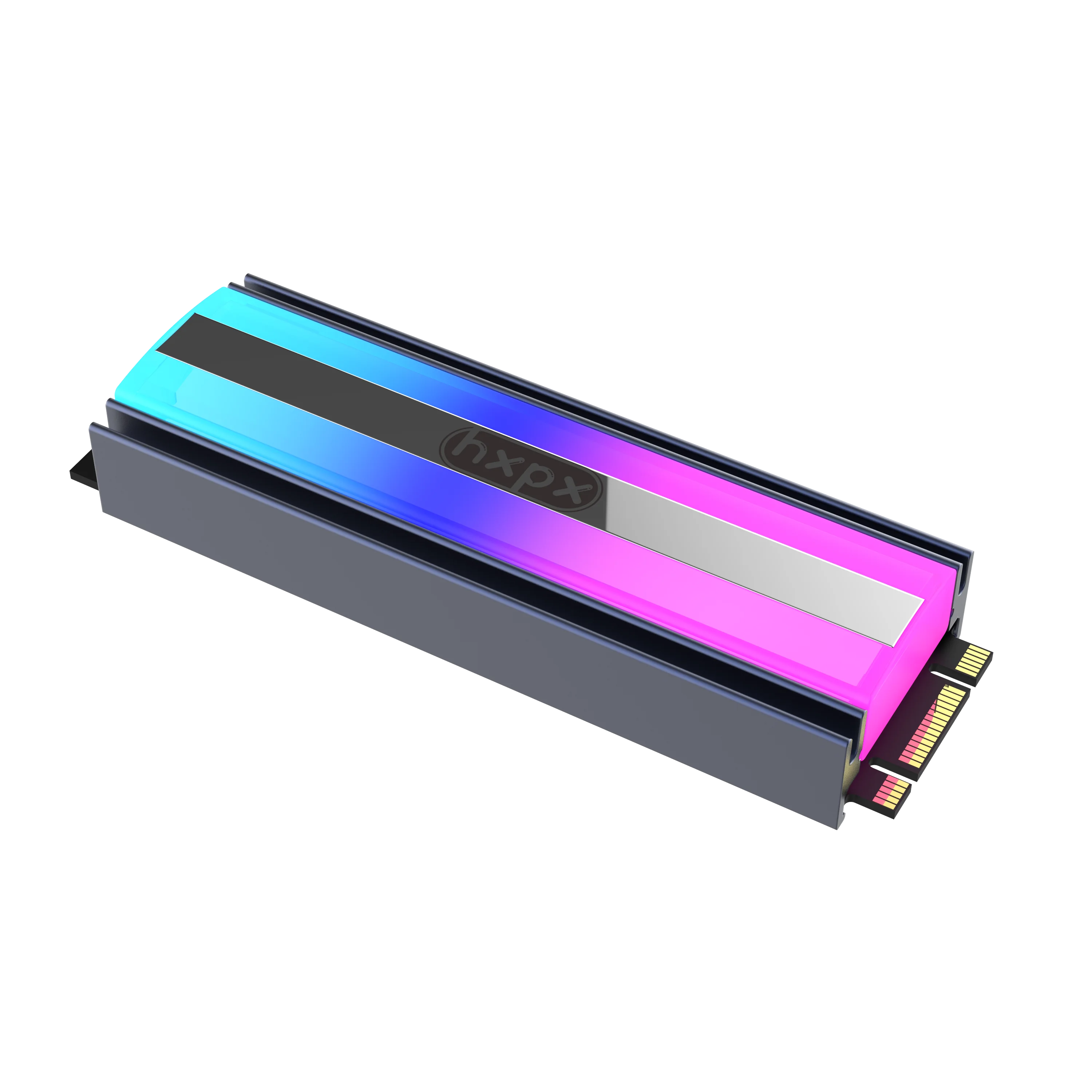 OEM SSD M.2 Heatsink M2-L01 ARGB hard disk aluminum radiator cooling 2280 lil heatstick PC DIY connector AURA 3PIN Sync PH-4PIN