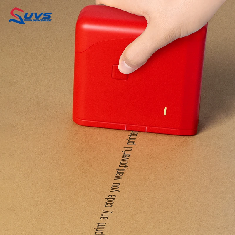 Hubei UVS Mini Portable Expiry Date Printer Silver Logo Printer Manual Date Coding Printer