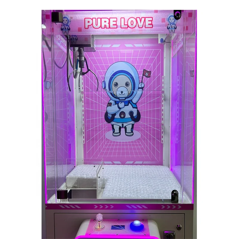 Colourful Cheap Cute  Kids And Adults Treasure Hunt Toy Claw Crane Game Machines Or Automatic Doll Game Machines For Sale