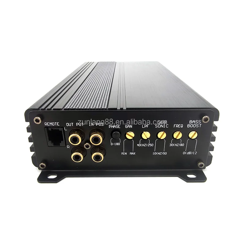 OEM Factory Car Subwoofer Speaker Amplifier 600W RMS Class D Mono Block Korean Sound Car Amplifier