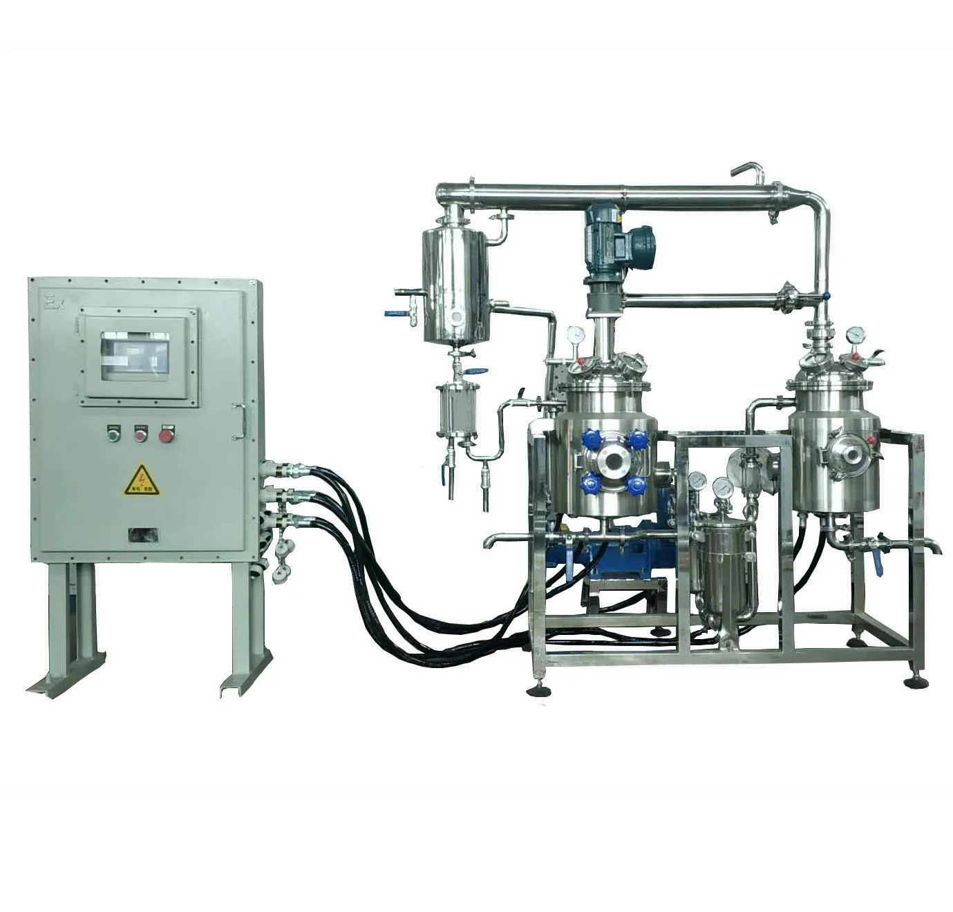 Ruiyuan Hot Reflux Ultrasonic C/b/d Oil Extractor And Concentrator Unit (thermal Reflux) ultrasonic extraction of botanicals