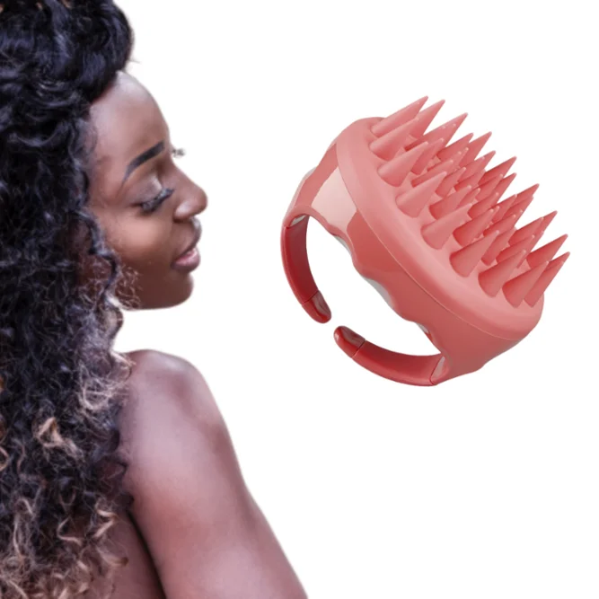 Новинка хорошее качество модная красивая портативная мини-расческа Массажная щетка для шампуня