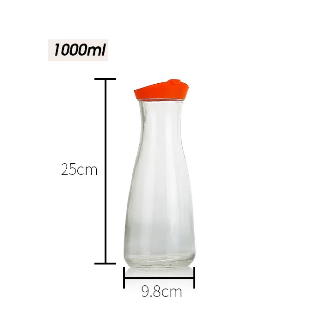 Spot stock 500ml 1000ml Brazilian milk portable milk self brewed wine enzyme bottle