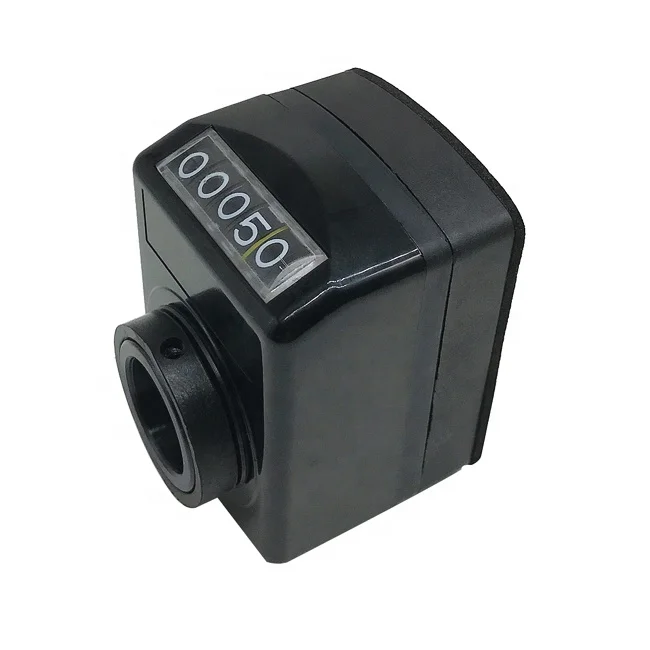 Black Digital Position Indicator Mechanical 20mm Bore Counter 0912-2.0mm
