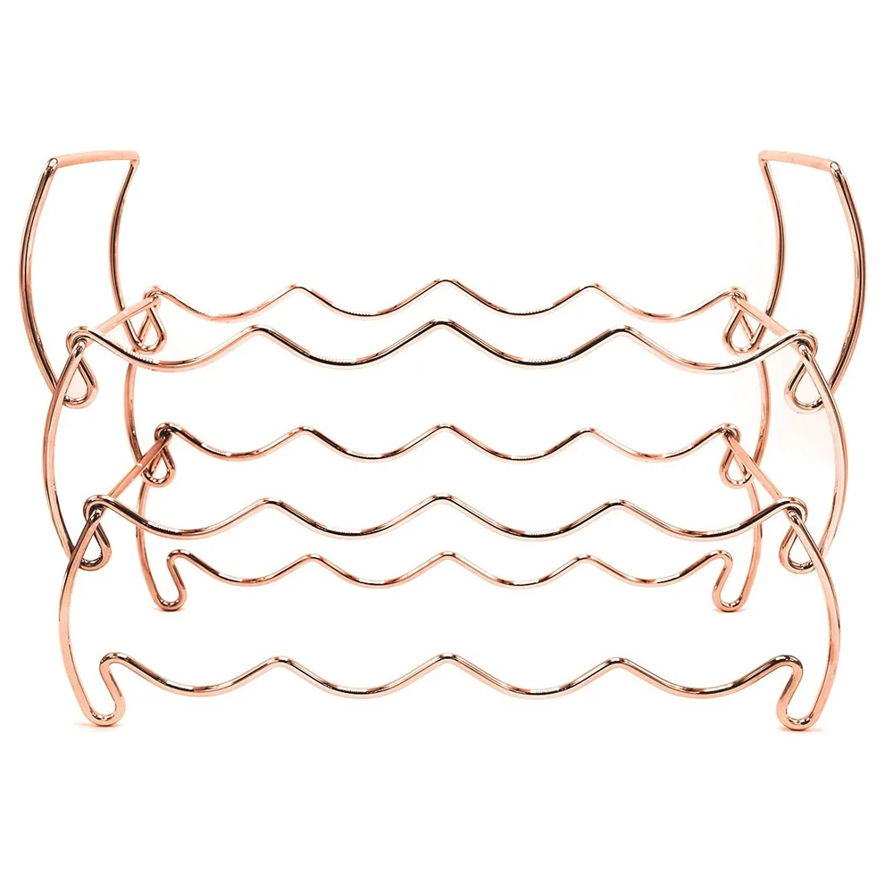 FREE SAMPLE Wine Bottle Holder for Cabinet Elegant Looking Tabletop Red Sparkling Wine Storage Rack