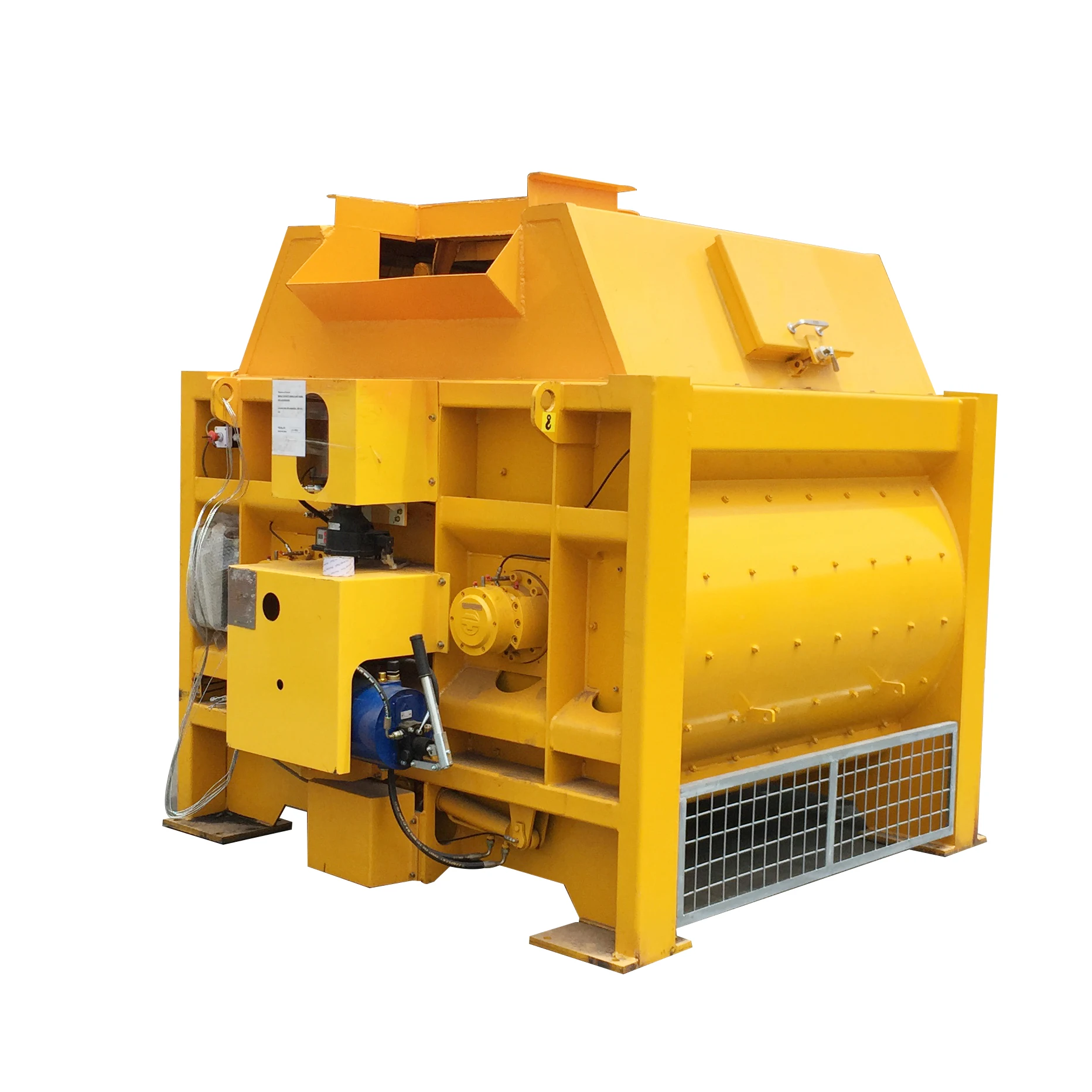 4 bag JS500 JS1000 Twin Shaft Concrete Mixer Machine Price with Spare Parts